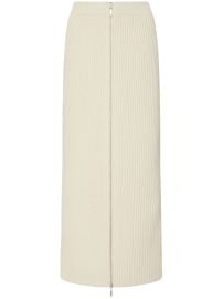 Rosetta Getty wool-cashmere Skirt Neutrals at Farfetch